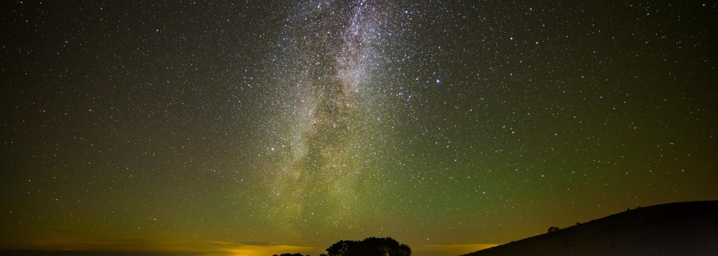 Airglow over Mandemarke bakker