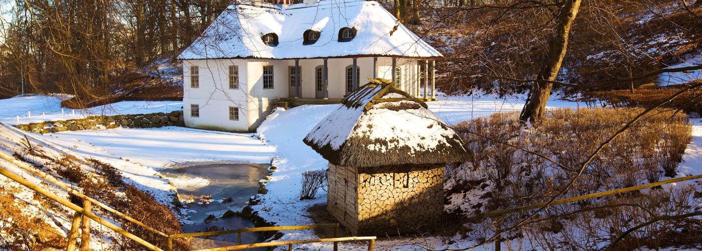 Liselund in snow