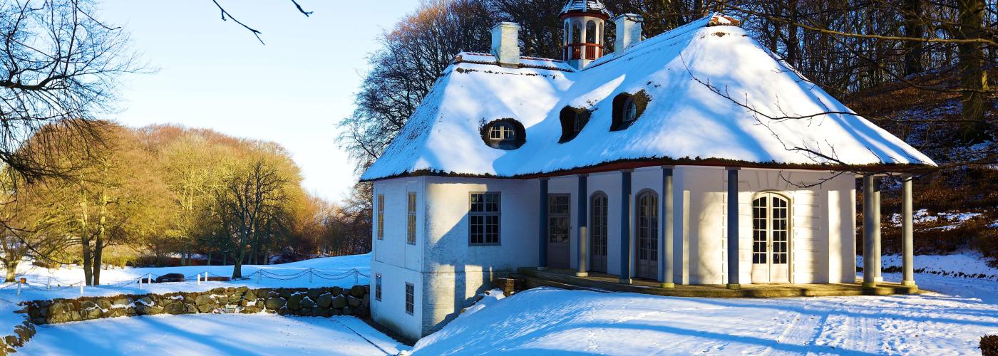 Liselund in snow