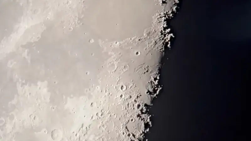 Moon closeup